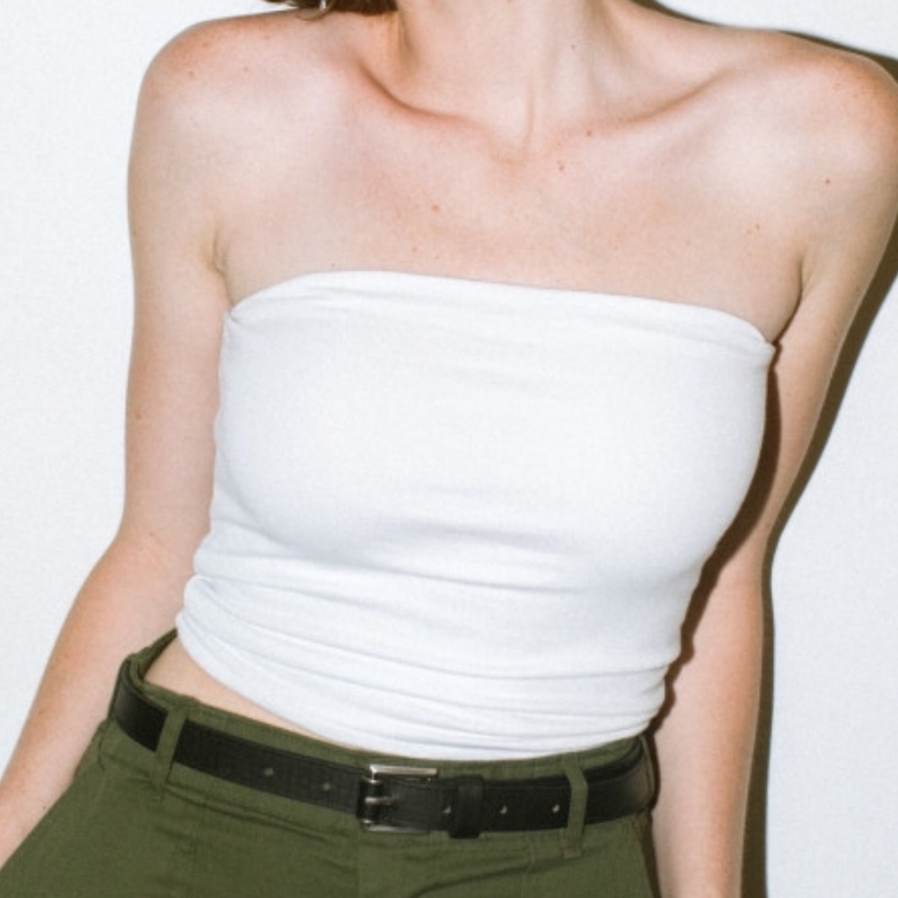 Brandy Melville: white tube top